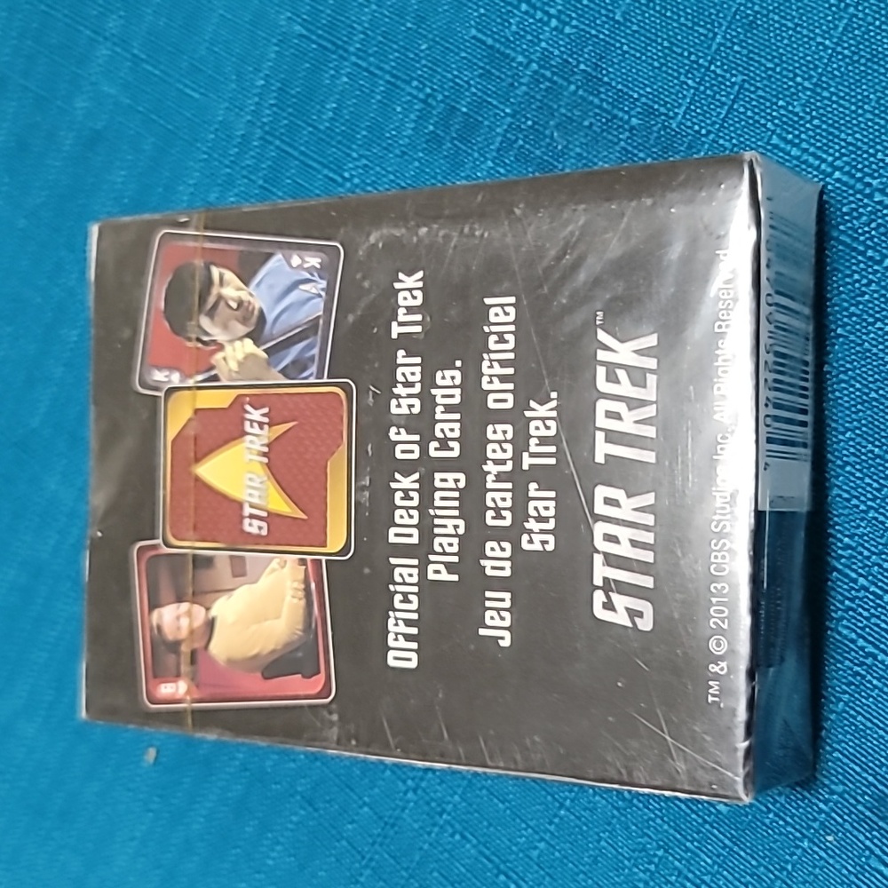 Official Deck of Star Trek Playing Cards feat. images of original series crew.